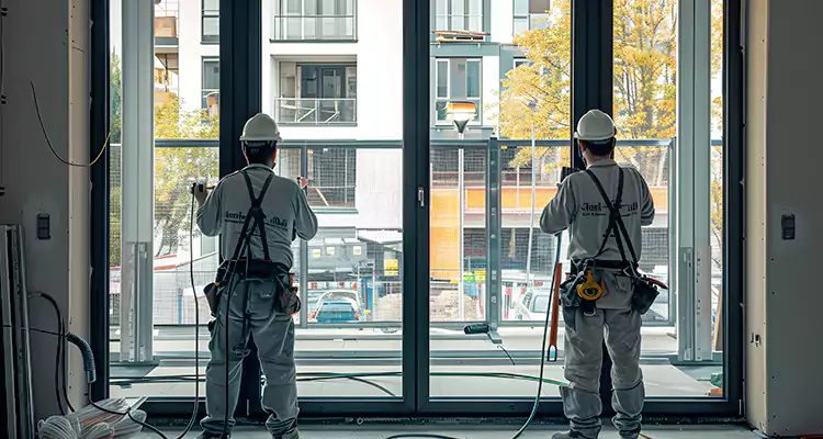 French Glass Panel Doors Repair in Dania Beach, FL