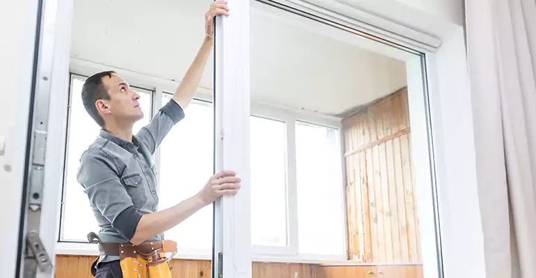 Aluminum Storefront Door Repair in Dania Beach, FL